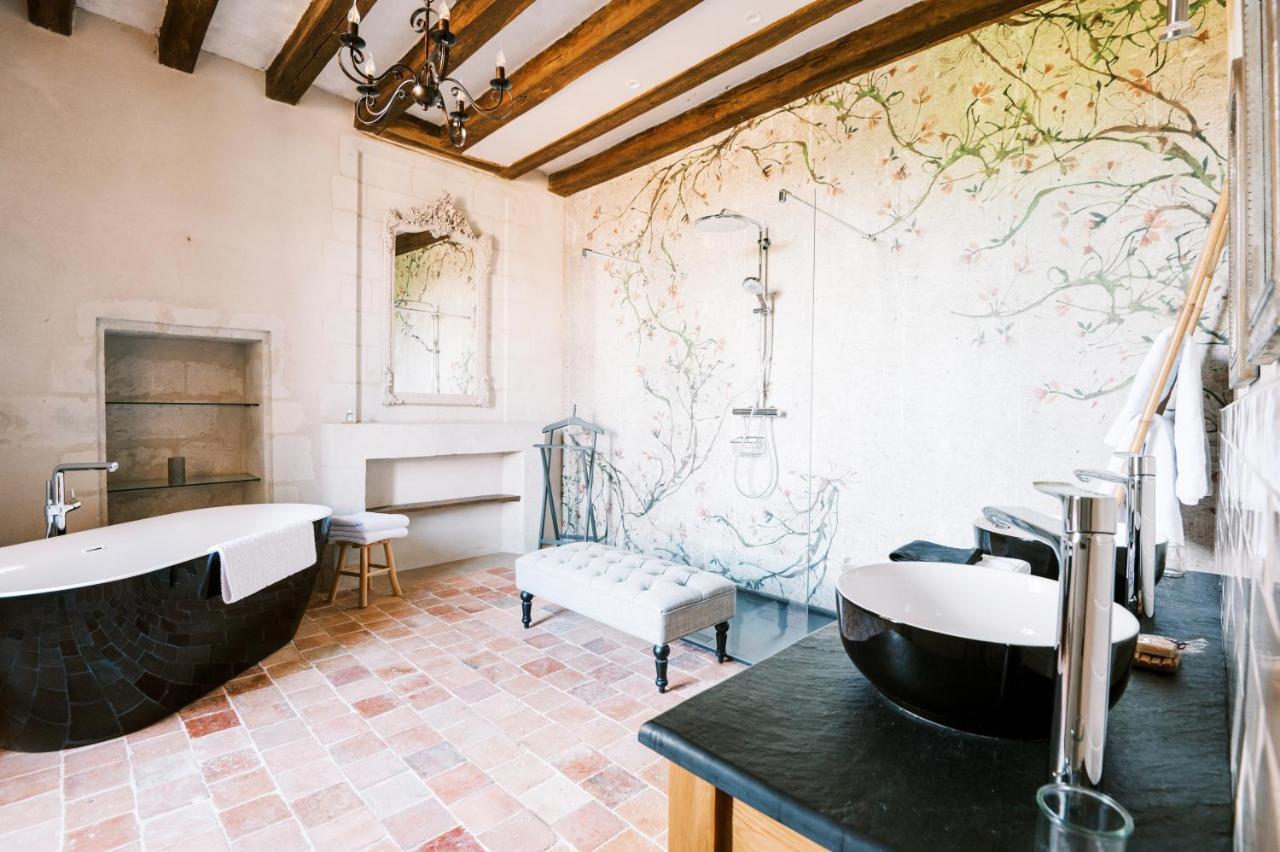 Manoir De Jouralem Bed and Breakfast Blaison Εξωτερικό φωτογραφία