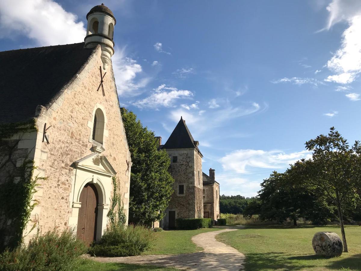 Manoir De Jouralem Bed and Breakfast Blaison Εξωτερικό φωτογραφία